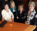 with Rockabilly Queen Wanda Jackson, new inductee Susie McEntire and Pretty Miss Norma Jean at the Oklahoma Music Hall of Fame luncheon, Oklahoma City Nov 27, 2018